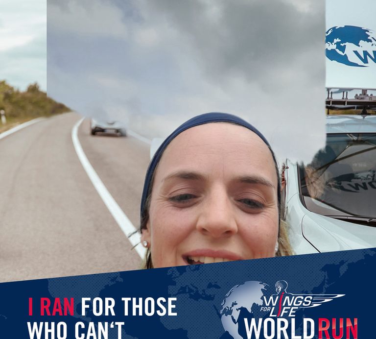 Petra Schmidt Wings for Life World Run