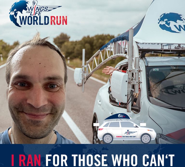 Jochen Renz Wings for Life World Run