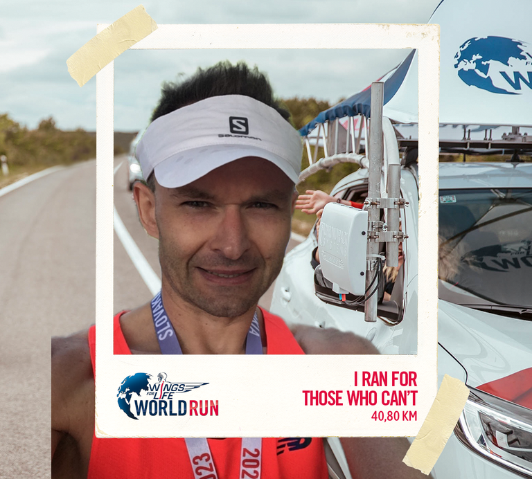 PAWEŁ ŁODEJ Wings for Life World Run
