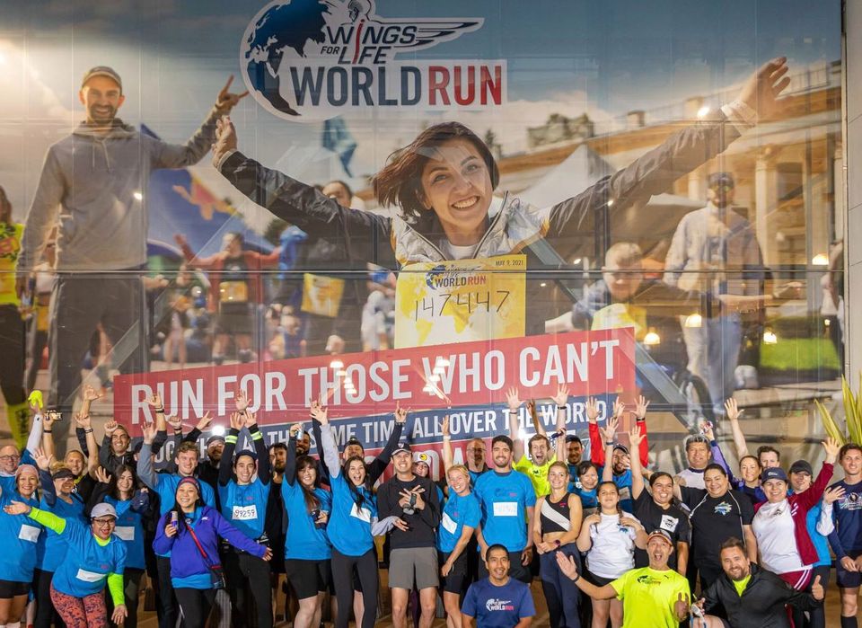 Red Bull North America HQ RUN Wings for Life World Run