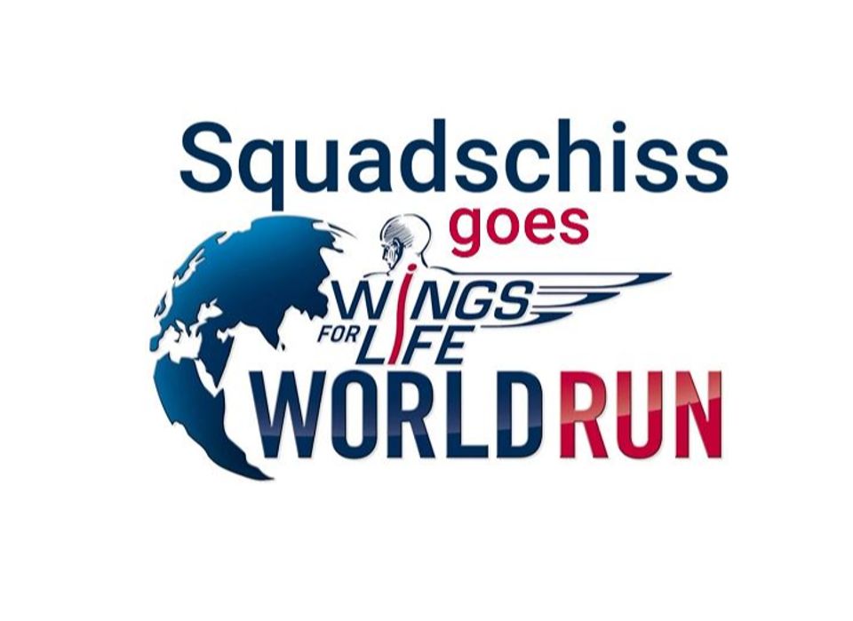 Sei mit mir beim Wings for Life World Run im Team Squadschiss dabei!